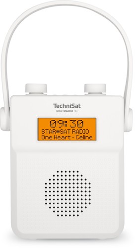 TechniSat DAB+ Digitalradio UKW/BT/Akku DIGITRADIO30 weiß