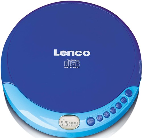 LENCO CD-Player f< CD-011 Blue
