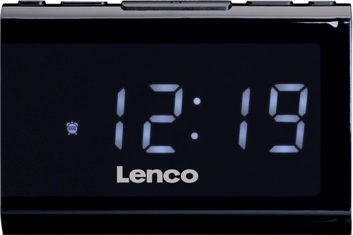 LENCO Uhrenradio USB,Ladefunktion CR-525BK Black
