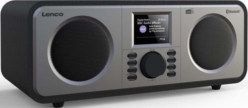 LENCO DAB+ Radio FM,Stereo,Bluetooth DAR-030 Black