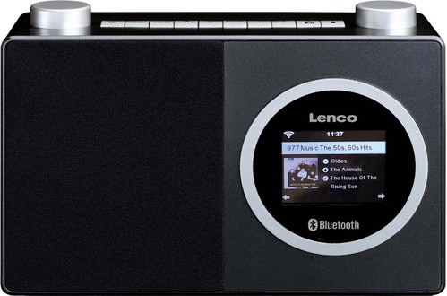 LENCO Internetradio Bluetooth DIR-70BK Black