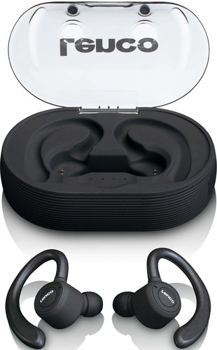 LENCO Sport-Bluetooth-Kopfhörer Bluetooth 5.0 EPB-460BK Black