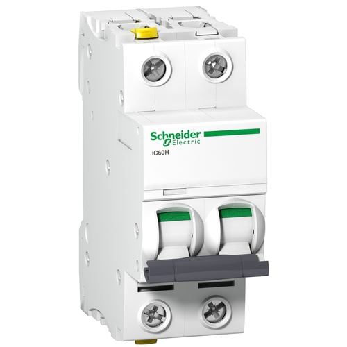 Schneider Electric LS-Schalter 2P 6A D IC60H A9F08206