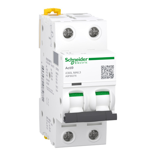 Schneider Electric LS-Schalter 2P 6,3A MA IC60LMA A9F90276