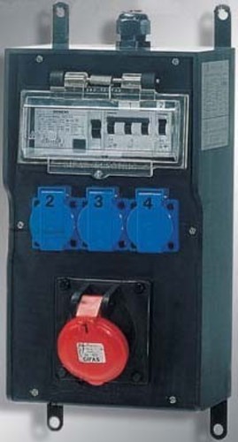 Gifas Electric Vollgummi-Wandverteiler 73102CPO5