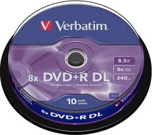 Verbatim DVD+R DL Cakebox 10 Discs VERBATIM 43666(VE10)