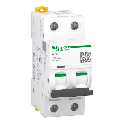 Schneider Electric LS-Schalter 2P 6A Z IC60L A9F92206