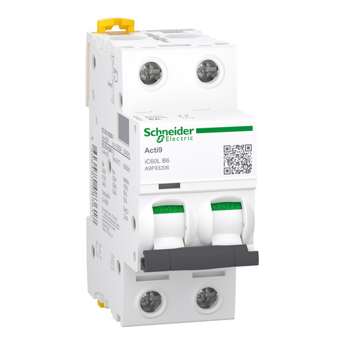 Schneider Electric LS-Schalter 2P 6A B IC60L A9F93206