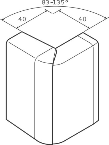 Tehalit Außeneck VDI SL 200803D1 alu