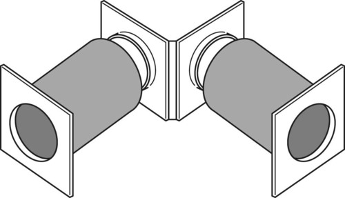 Vaillant VWZ Adapterset flexibel f.VWL71/91 0010023531