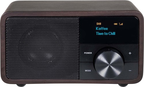 Kathrein DAB+/FM Radio portable DAB+ 1 mini Holz du