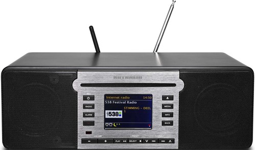 Kathrein DAB+/FM-Internetradio BT,CD,SD,Rec DAB+ 100 highline