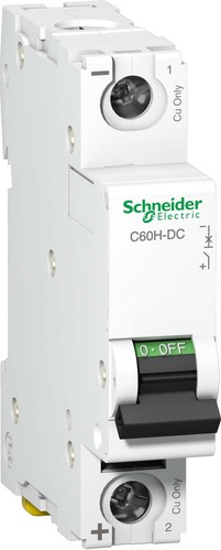 Schneider Electric LS-Schalter 1P 2A C C60H-DC A9N61502