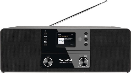 TechniSat DAB+Digitalradio UKW,CD,BT,Streaming DIGITRADIO370CDBT sw