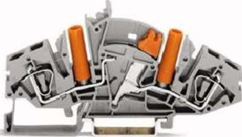 WAGO GmbH & Co. KG Trennklemme 2-L., orange 4qmm 282-821