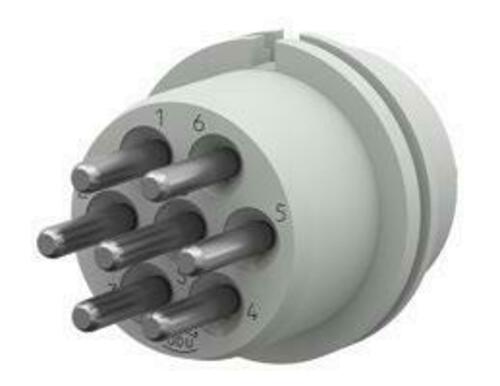 ODU Schnellwechselkopf SWK 7-pol. B 252.082.011.107.150