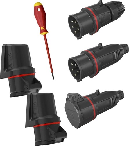 Walther Werke Starterpaket CEE NEO 5xNEO 16A 5P 6h IP54 FW002020NP Walther Werke Starterpaket CEE NEO 5xNEO 16A 5P 6h IP54 FW002020NP