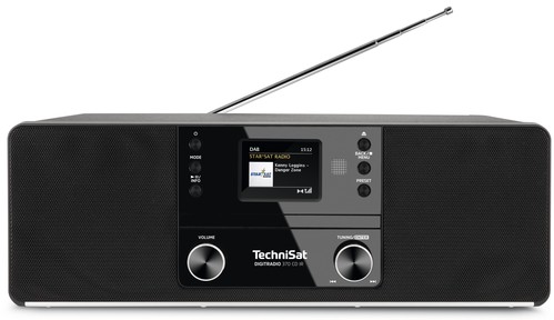 TechniSat DAB+Digitalradio UKW,CD,BT,Streaming DIGITRADIO370CDIR sw