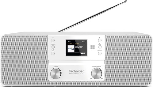TechniSat DAB+Digitalradio UKW,CD,BT,Streaming DIGITRADIO370CDIR weiß