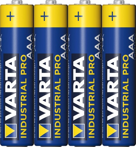 Varta Cons.Varta Batterie Industrial AAA Micro, R3, Al-Mn 4003 Ind. Fol.4