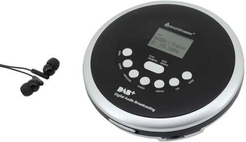 Soundmaster CD/MP3-Player ESP,DAB+,UKW CD9290SW si/sw