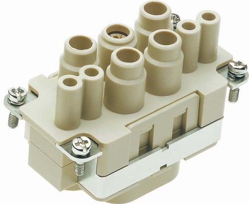 Harting Buchseneinsatz 6-16qmm 4+4pol 09380082701 Harting Buchseneinsatz 6-16qmm 4+4pol 09380082701