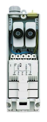 Krüger-Werke GmbH Übergangs/Sicherungskasten N, L1, L2, L3, P EKM-2050F-2D1-5S/S