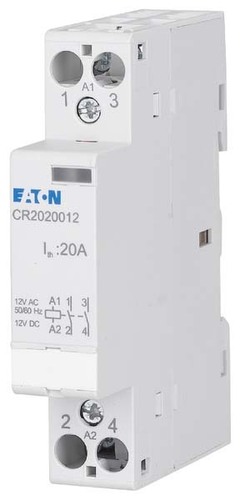 Eaton Installationsschütz 20A, 12V AC/DC, 2S CR2020012