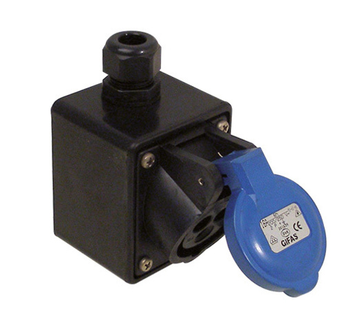 Gifas Electric CEE-Wandsteckdose 32A/400V,6h 303258.E