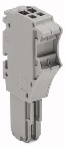 WAGO GmbH & Co. KG Federleiste 1-Leiter, grau 2020-102