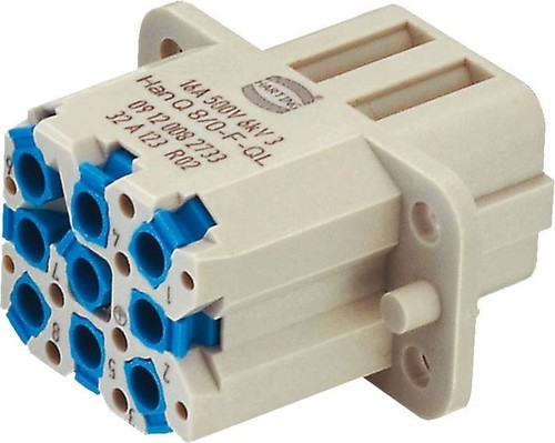 Harting Buchseneinsatz HAN Q 8/0-F-QL 09120082733