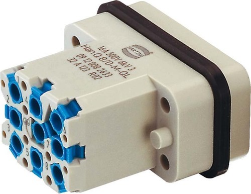 Harting Stifteinsatz Han Q8/0-M-QL 09120082633