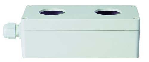 Werma AP-Gehäuse doppelt IP 65 97581507