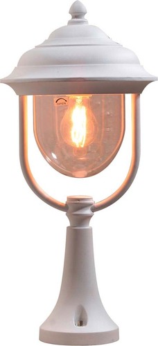 Gnosjö Konstsmide AL Sockelleuchte 75W weiß 7224-250 Gnosjö Konstsmide AL Sockelleuchte 75W weiß 7224-250