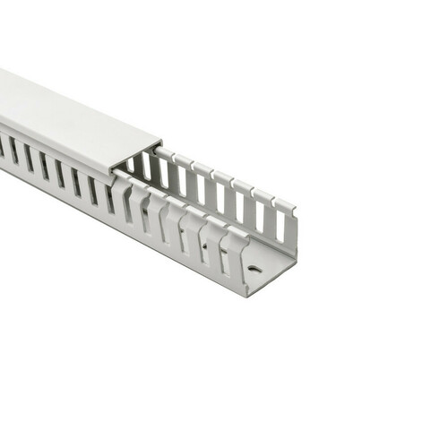 HellermannTyton Verdrahtungskanal HF grau HTWDHF-37,5X50 PC/AB