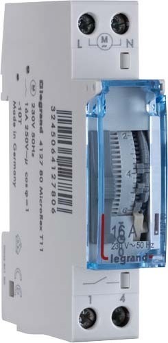 Legrand (BT) Wochenschaltuhr syn. 230V 50Hz Legrand 412783