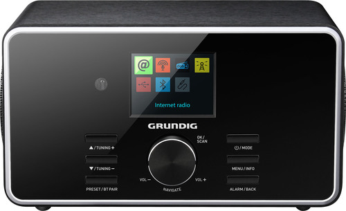 Grundig DAB+ Tischradio Premium,Linie,sw DTR5000X sw