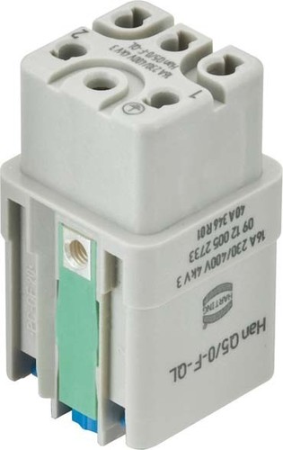 Harting Buchseneinsatz HanQ50fQl 0,25-1,5mm 09120052734