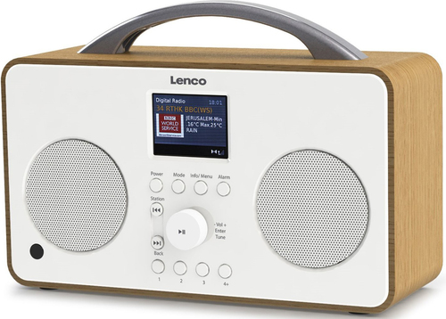 LENCO Internetradio DAB+,FM,Bluetooth PIR-645 White