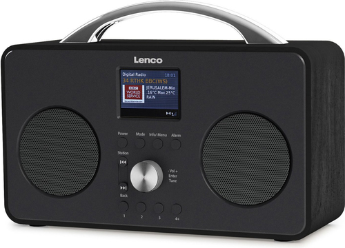LENCO Internetradio DAB+,FM,Bluetooth PIR-645 Black