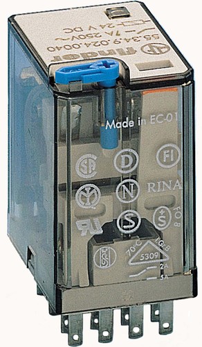 Finder Printrelais Miniatur-Industrie 55.34.9.024.5040