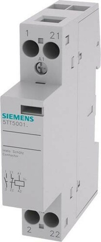 Siemens Dig.Industr. Installationsschütz 1Ö+1S 24VAC/DC 5TT5001-2