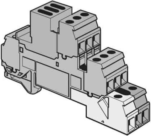 Krüger-Werke GmbH Klemme D4/6 LNTP1 gn-ge