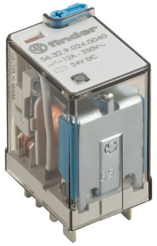 Finder Steckrelais 12VDC 2W 12A f.Fassung 96.72 56.32.9.012.0040 Finder Steckrelais 12VDC 2W 12A f.Fassung 96.72 56.32.9.012.0040
