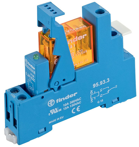 Finder Koppelrel.(3,5)24VAC 1W10A m.Fas.+LED+Vari. 49.31.8.024.0060 Finder Koppelrel.(3,5)24VAC 1W10A m.Fas.+LED+Vari. 49.31.8.024.0060