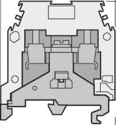 Krüger-Werke GmbH Klemme M 4/6.P gn-ge