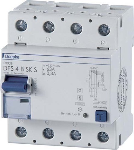 Doepke FI-Schalter DFS4 080-4/0,30-BSKS