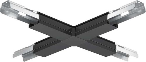 Trilux X-Lichtbandverbinder schwarz 07650 X-Connector 05