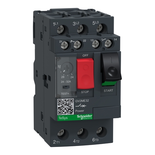 Schneider Electric Motorschutzschalter 24-32A, GV2ME32AE11 Schneider Electric Motorschutzschalter 24-32A, GV2ME32AE11