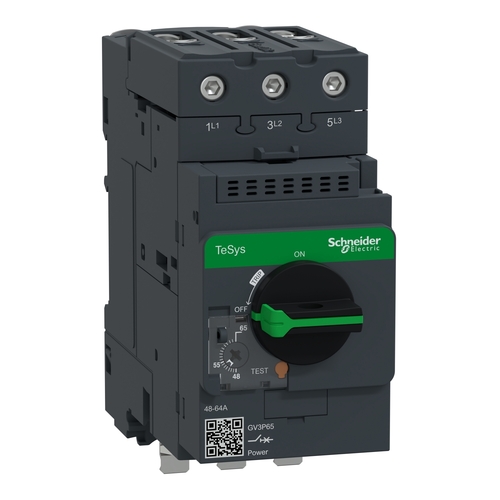 Schneider Electric Motorschutzschalter 48-65A GV3P651